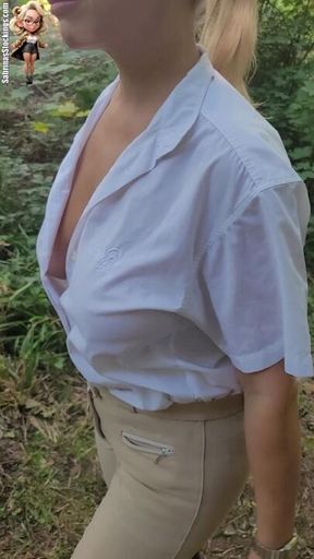 Down Blouse