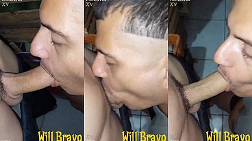 Mamei gostoso o novinho hetero que trabalha comigo no estoque escondido