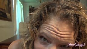 Your Naughty Stepaunt Tia Knows You&#039;ve Been Watching MILF Porn - POV