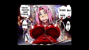 Orgia con naruto, sakura,sunade y shizune [Sahara Wataru] Konoha Saboten (Naruto)