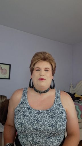 My man wore sexy underwear for me, he left them here and I am sniffing them!