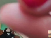 Step-mom Debora tease and do buttcrush to her tiny step son POV -Full video