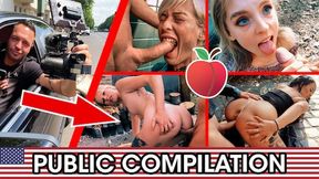 Awesome Outdoor Fuck Compilation With Many Horny Chicks! (english With Zara Mendez, Dirty Priscilla And Kessie Shy