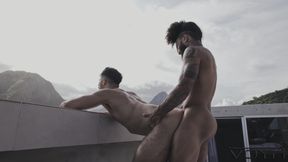 Andy Rodrigues Fucking Markin Wolf In A Rio Rooftop