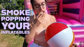 Smoke Popping Your Inflatables