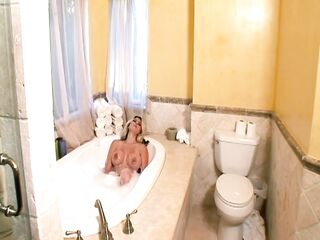 Hard DP for a breasty whore