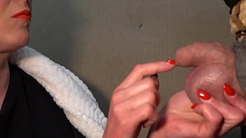 Amateur MILF Smok two Cigarettes and ForeSkin Playing Blow with Cum In Mouth