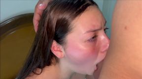 UNSTOPPABLE DEEPTHROAT AND BLOWJOB &mdash;  FEEL HIM SPURT IN MY MOUTH