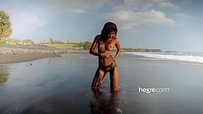 Exotic Skinny teen 18+ Spends Her Time On Bali