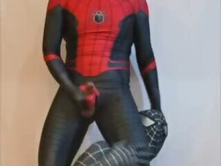 black Spiderman dick Spiderman