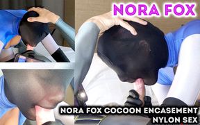 180 VR Nora Fox Cocoon Encasement Nylon Sex