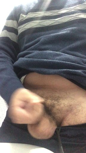 Playing with my dick who want it