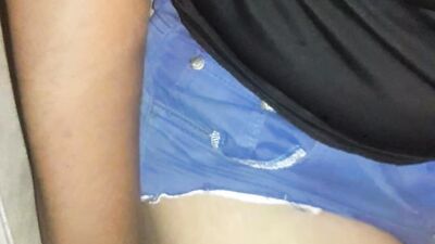 Stepdaughter caught on behind the scenes with her hot homemade blowjob and shower antics