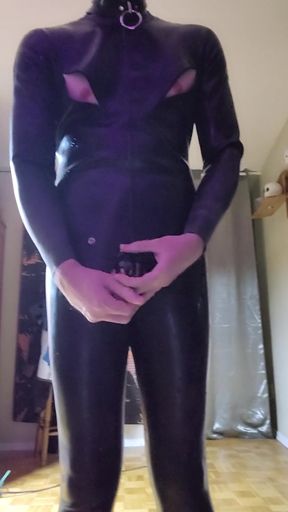 rubber faggot beats it's balls.   Clip 1