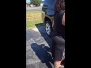 Ali Allure Goes Camper Shopping and Gets a Cream Pie