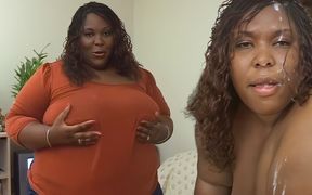 Super Heavy Ebony Fucked and Facialed