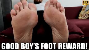 Good Boy's Foot Reward - 4k UHD 2160p - MOV - KingMarti