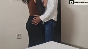 Indian Muslim Stepsister Sana Fucked by Young Amateur Stepbrother in Doggy Style Homemade POV