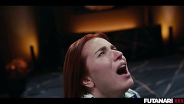 Josephine Jackson and Clemence Audiard - Futanari Squirting Facial