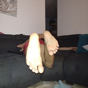 CUM with this feet #2 part