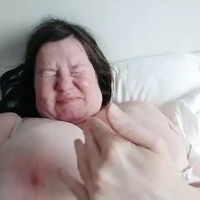 tits slapping and nipples twisting