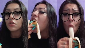 cabe a banana todinha
