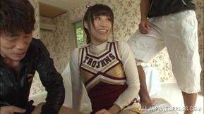 Miku Sunohara's First Time With a Powerful Pink Vibrator - So Wet!