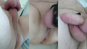 Geile Befreiung vom Penis aus dem Käfig