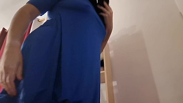 Hard nipple full of milk