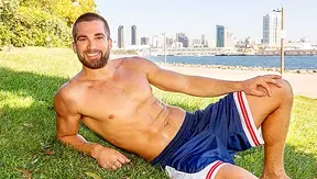 Bearded Beauty Rhett Teases with a Thick, Aching Load — SloMo Masturbation SeanCody