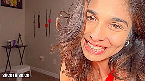 Hot Latina Teen Newcomer Reina Rae Teary Eyed Blowjob Fucked Hard