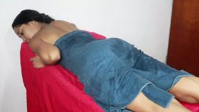 Massage Therapy, Colombian Girl Goes to a Massage Section