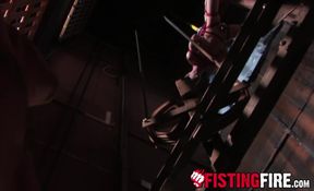 Twink Cameron Adams loves his butt to be eaten in preparation for fucking