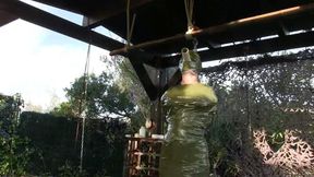 Outdoor Extreme - Full Hour Extreme Mummification for TattoeDMomo - Part 2 - Full Clip (wmv)