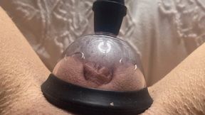 pumping my pussy until it swells!