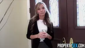 PropertySex Petite Pristine Edge Fucks Perv Who Wants to Buy House