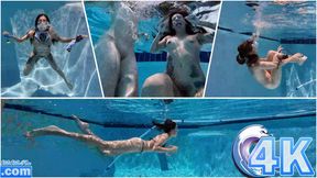 Scuba Hoes: Underwater Strip Tease