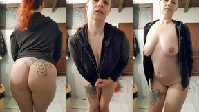 bon mardi mes loulous ! meme dans ma salle de bain je pense a vous