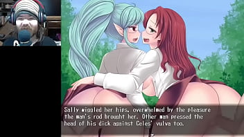 Dark vampire seduces and fucks in public