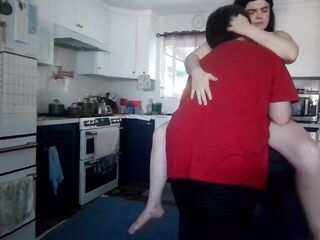 Surprise Steamy Kitchen Screw by Philp Sevenheart for Little Lewd Preggy Amelia Everheart Part two of 5