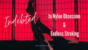 Indebted To Nylon Obsession And Endless Stroking