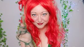 Poison Ivy's glove lust blowjob