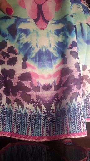 Trans Slut Daphne Fucks Herself with a Big Pink Dildo and Jerks off Into a Glass