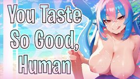 [f4m] Bimbo Shark Girl Saves You From An Underwater Cage And Gives You Mouth-to-cock [lewd Asmr]