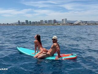 Rossa Vaxx caught SCREWING in the SEA and WE RECORD her
