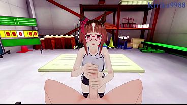 Transcend plays hard with my penis. - Uma Musume Pretty Derby POV Hentai