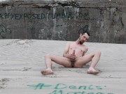 A Wank by the dunes