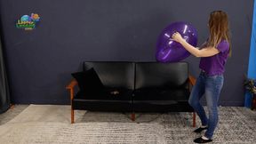 Eliana Keeps Popping Annoying Balloons 4K (3840x2160)