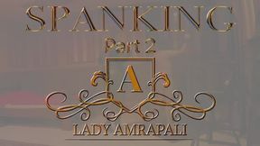 SPANKING Part 2 Total lenghts 5:18 minutes Whip Slave Bdsm Peitsche Auspeitschen LADY AMRAPALI Herrin Mistress Domina