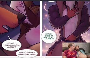 Furry comics raw yiff in night club sex furry femboy debauched